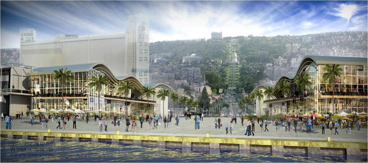 יחידות אירוח נוף המפרץ Lägenhet Haifa Exteriör bild